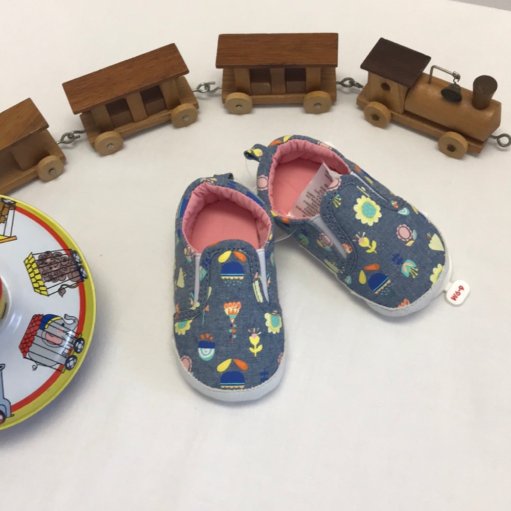 Infant Canvas Crib Shoes